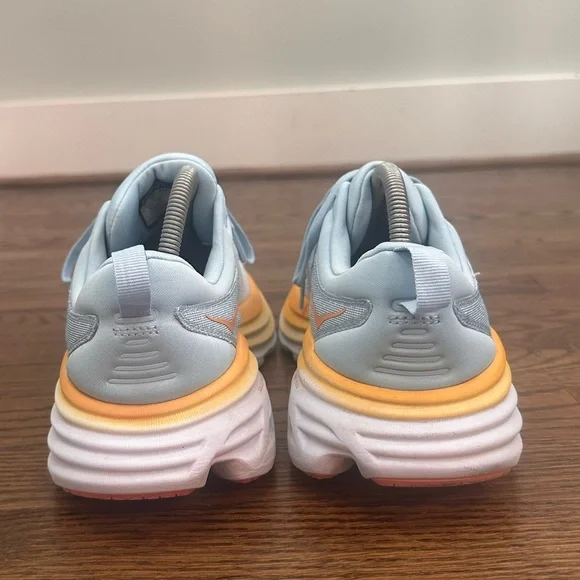 HOKA Bondi 8 Max Cushioned Road Runner Size 9.5 Wide - Picture 5 of 8